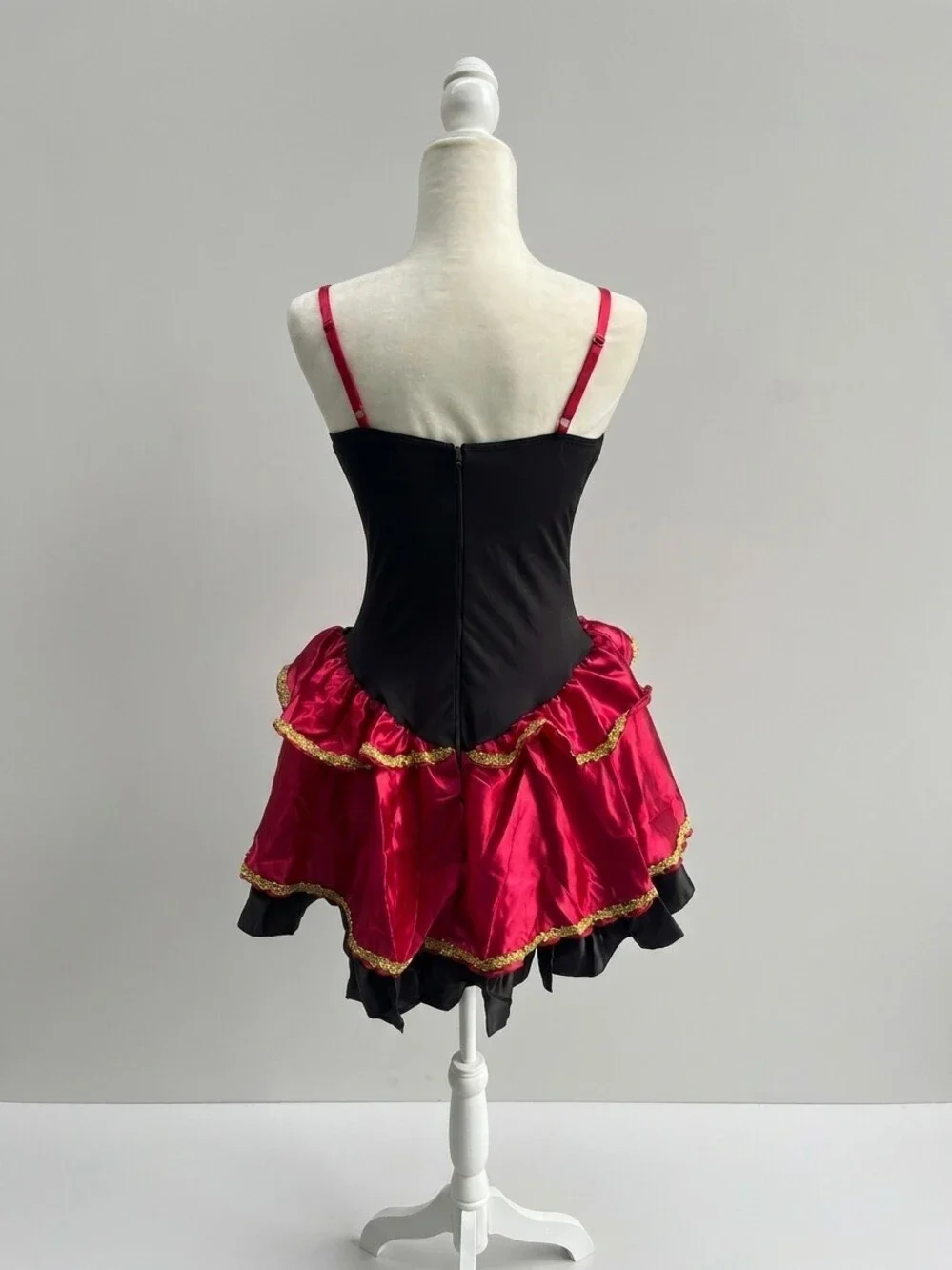 Spirit Halloween Little Red Riding Hood Costume Sexy Dress & Cape Size L